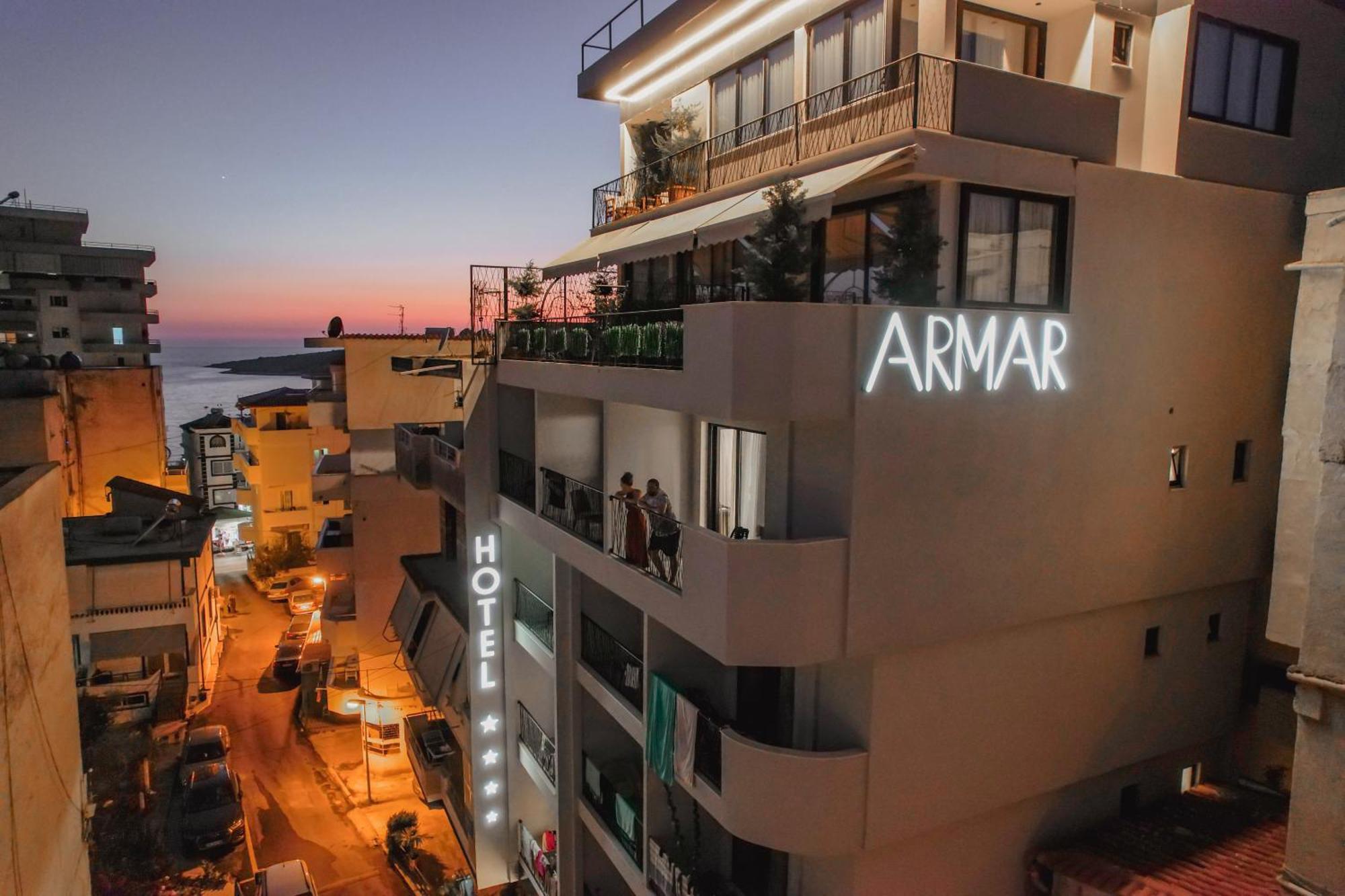 Armar Hotel Sarandë Eksteriør billede